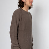 Hayley Raglan Crew - Mushroom