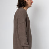 Hayley Raglan Crew - Mushroom
