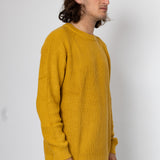 Hayley Raglan Crew - Mustard