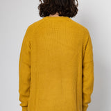 Hayley Raglan Crew - Mustard