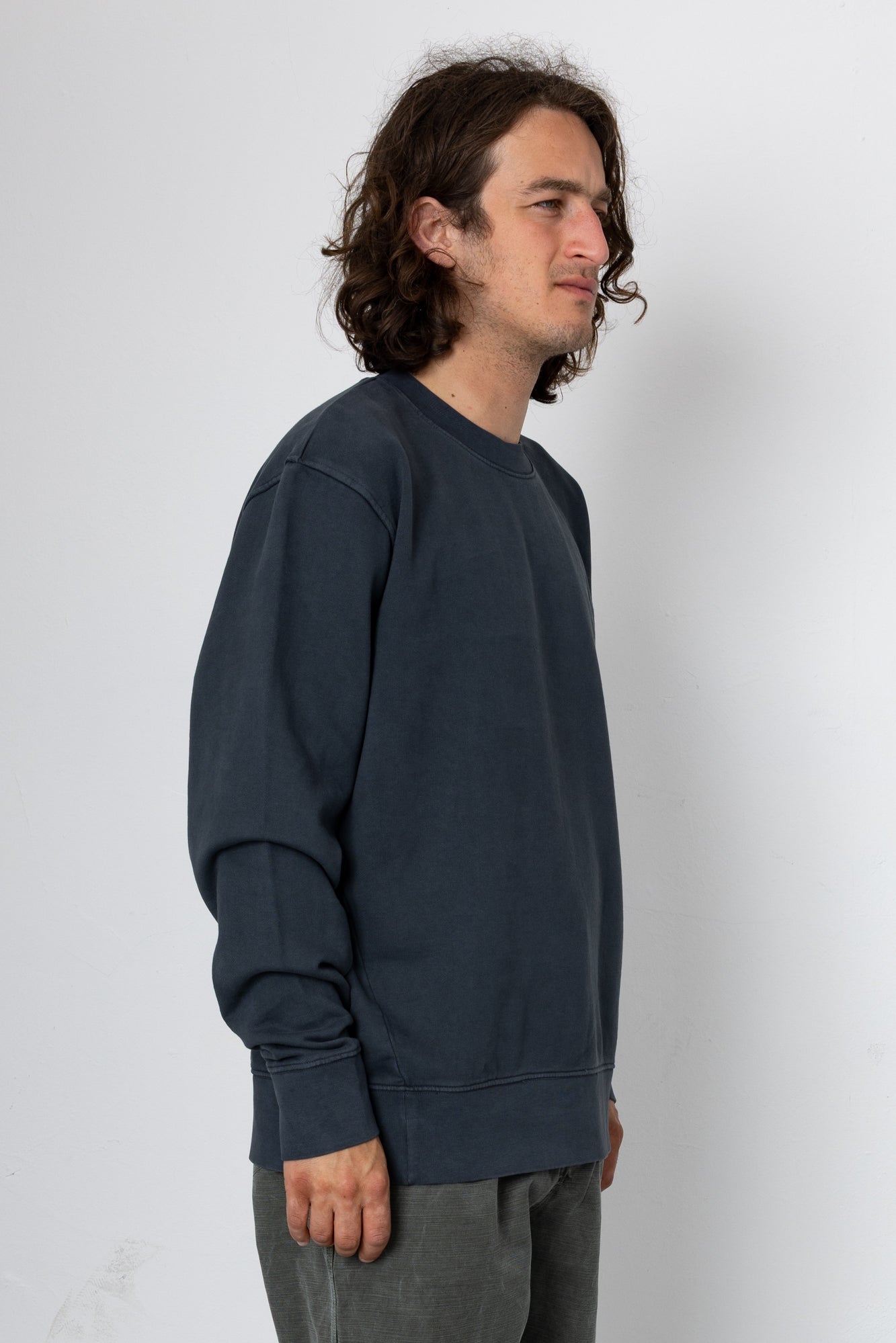 Folk | Folk Draper Sweatshirts - Washed Black