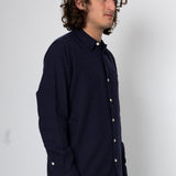 Harwood Long Sleeve Shirt - Navy