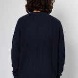 Hayley Raglan Crew - Dark Midnight