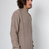 Hayley Q-Zip - Taupe
