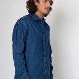 Teddy Long Sleeve Shirt - Jean Wash
