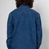 Teddy Long Sleeve Shirt - Jean Wash