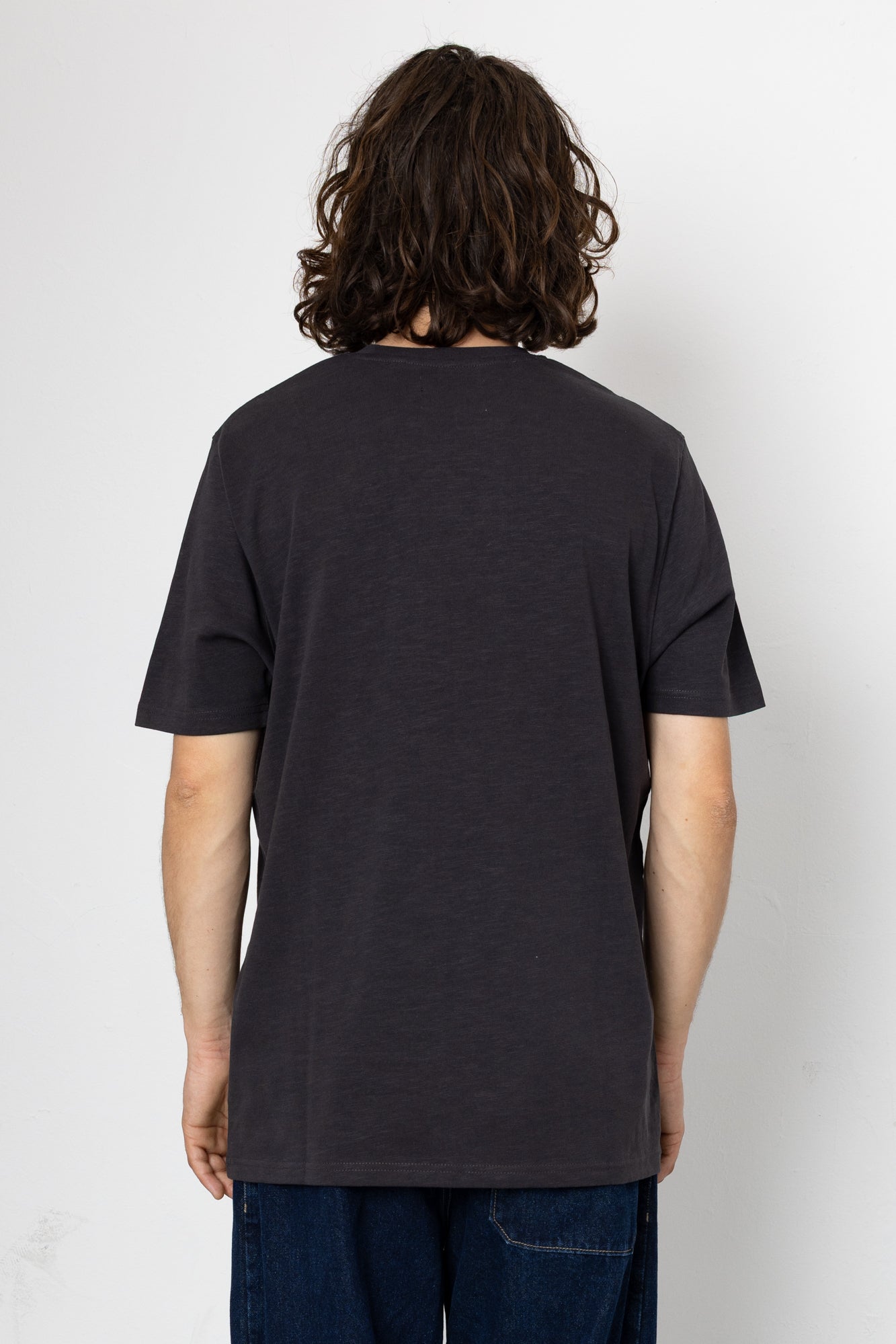 Folk | Folk Marker Heavy Slub T-Shirt - Washed Black