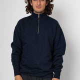 Edwin Fleece Sweatshirt - Navy