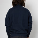 Edwin Fleece Sweatshirt - Navy