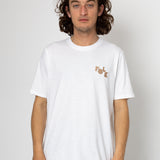 Disco Embroidery T-Shirt - Optic