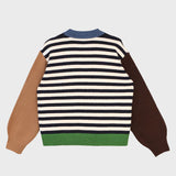 L.F.Markey | Eval Cardigan - Cornwall Stripe