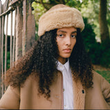 Cawley | Sheepskin Cap - Tan