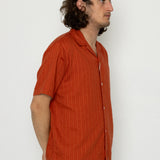 Alpha Short Sleeve Shirt - Blood Orange