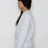 Folk | Folk Riviera Shirt - Grey / White Seersucker