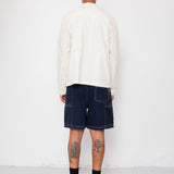 Anniversary Jacket - Ecru Crinkle Cotton