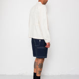 Anniversary Jacket - Ecru Crinkle Cotton