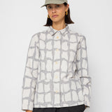 Folk | Folk Assembly Jacket - Irregular Block Jacquard