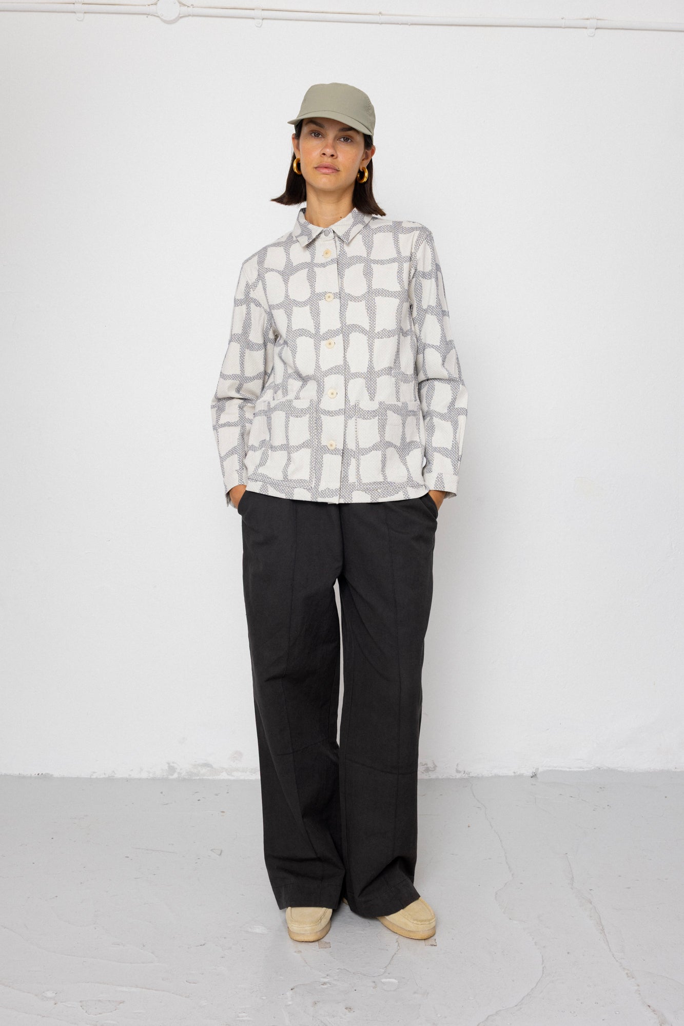 Folk | Folk Assembly Jacket - Irregular Block Jacquard