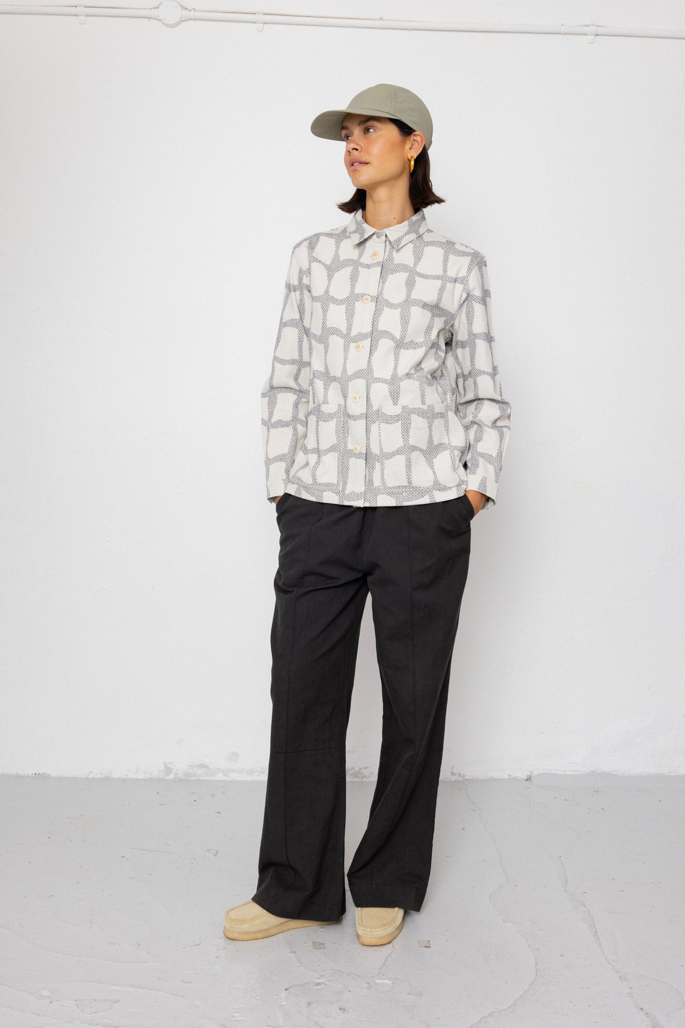 Folk | Folk Assembly Jacket - Irregular Block Jacquard