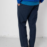 Assembly Pant - Dark Navy Cotton Linen