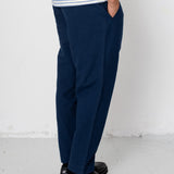 Folk | Folk Assembly Pant - Dark Navy Crinkle