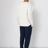 Folk | Folk Assembly Pant - Navy Herringbone