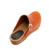 Kitty Clogs | Kitty Clogs - Low Kassisk With Strap - Cumin