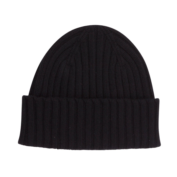 Cairn Cashmere Beanie - Black