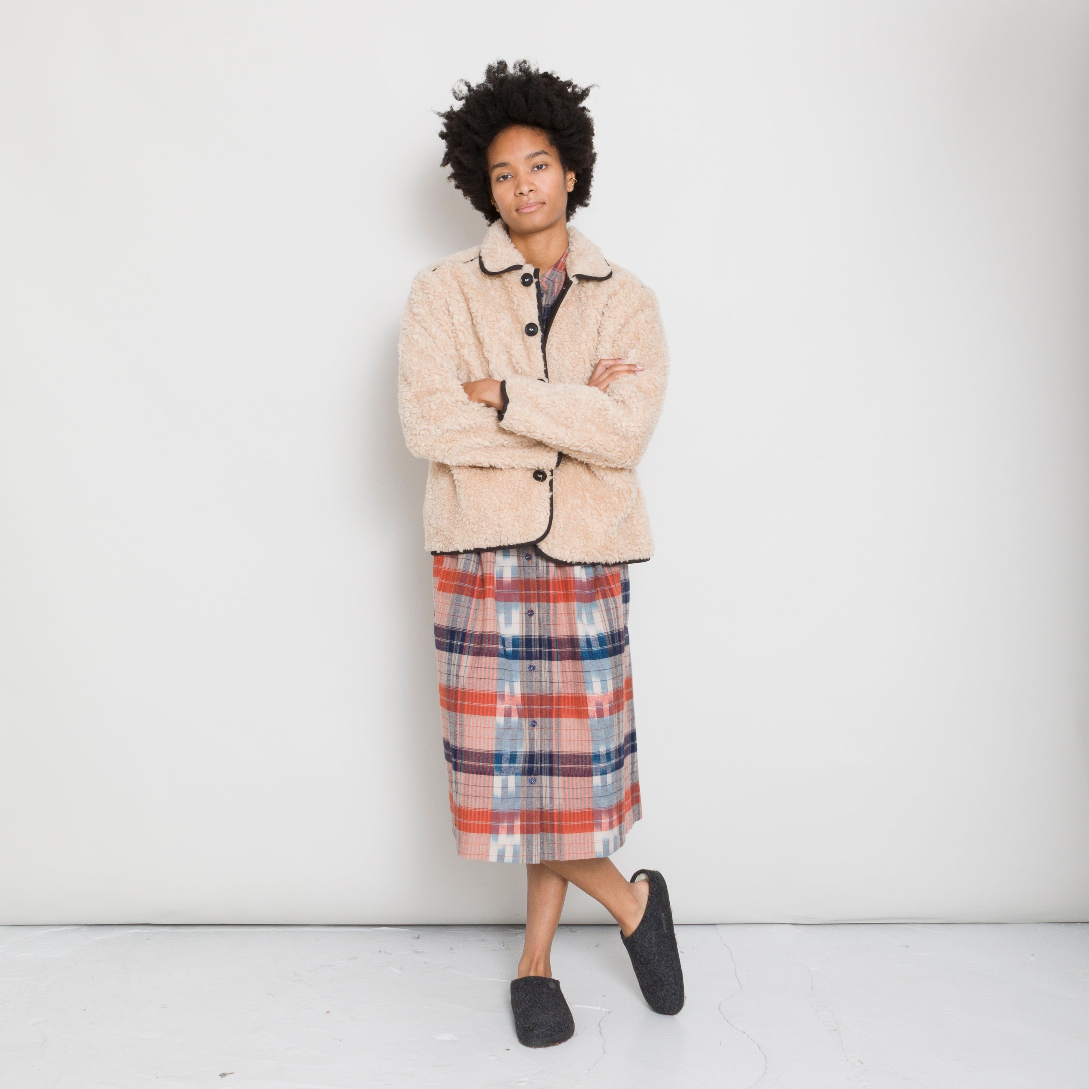 Sideline - Greta Jacket - Wool Shearling — Folk