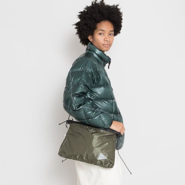 AND WANDER - 100 Sil Sacoche - Khaki