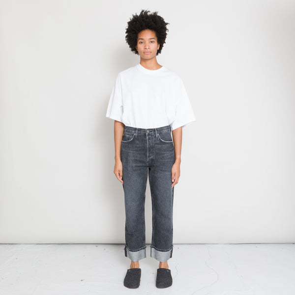 Agolde -  Fran Jean Low Slung Straight in Ditch