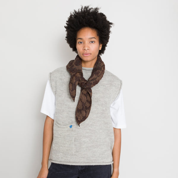 Xenia Telunts - Fisherman Sweater Vest - Oatmeal