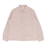 Patch Overshirt - Soft Pink Crinkle