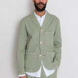 Wide Fit Blazer - Sage Summer Twill