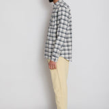 Relaxed Fit Shirt - Ecru Black Check