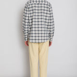 Relaxed Fit Shirt - Ecru Black Check