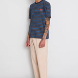 Multistripe Tee - Navy Moon DP