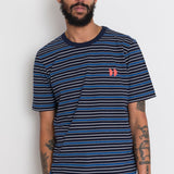 Multistripe Tee - Navy Moon DP