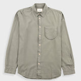Herringbone Curve Shirt - Olive