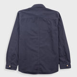 Plain Curve Shirt - Black