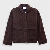 Blouson - Navy Espresso Wool