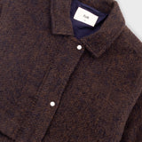 Blouson - Navy Espresso Wool