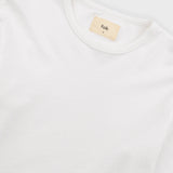 Long Sleeve Textured T-Shirt - White