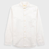 Relaxed Fit Shirt - Ecru Seersucker