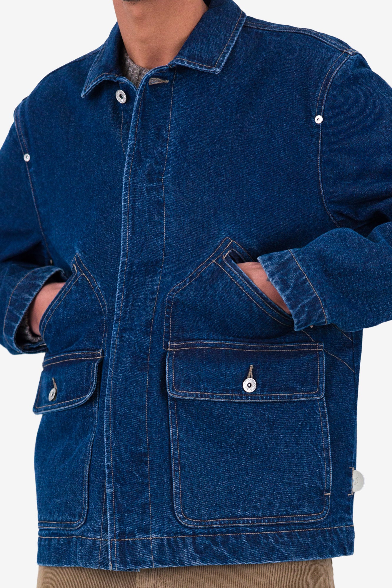 Folk Archive Jacket - Deep Denim