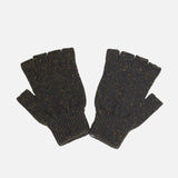 Shin Fingerless Gloves - Brown