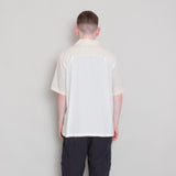 2 Tone Soft Collar Shirt - Chalk