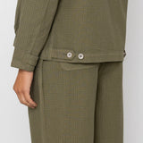 Folk | Folk Baggy Trouser - Light Olive Chunky Ripstop