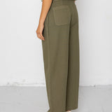 Folk | Folk Baggy Trouser - Light Olive Chunky Ripstop