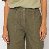 Folk | Folk Baggy Trouser - Light Olive Chunky Ripstop